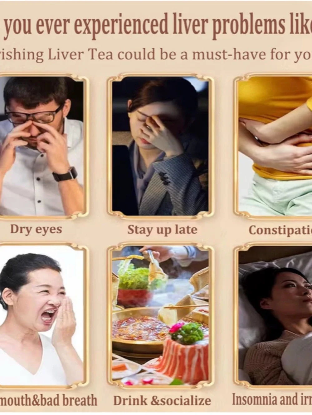 2 Boxes 18 Flavors China Liver Care Detox Tea Nourishing Tea Daily 60 Pieces NIB